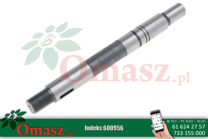 Wałek pompy wody Ursus C-360 50/10-214/0