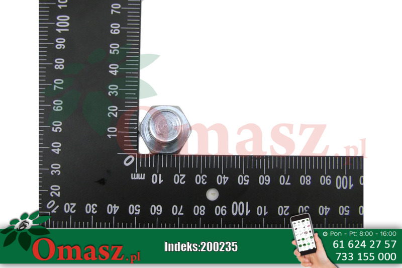 Korek zaślepka na gwint zewnętrzny M16*1,5 150507