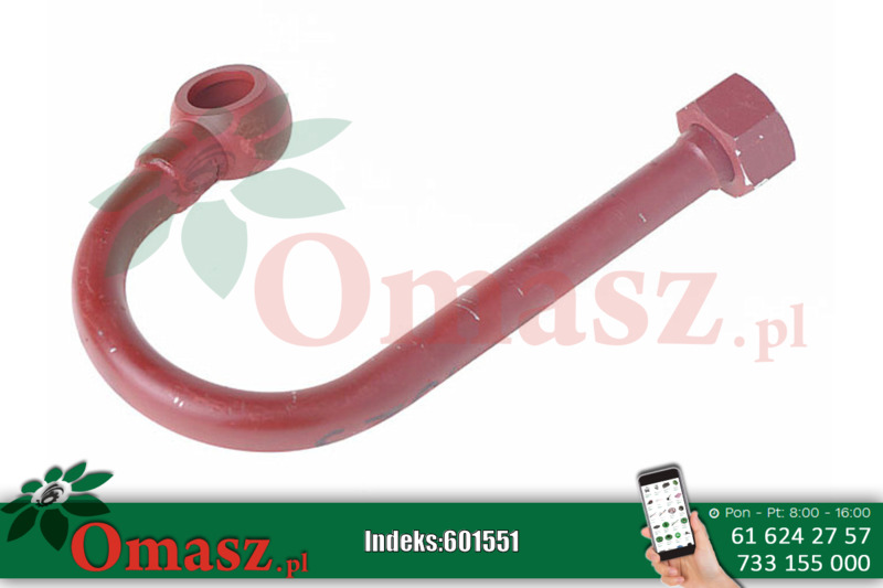 Rura tłocząca pompy oleju Ursus C-4011 46/40-706/0