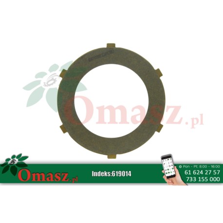 Tarcza, płytka zewnętrzna sprzęgła wałka WOM Fendt 165178100220540