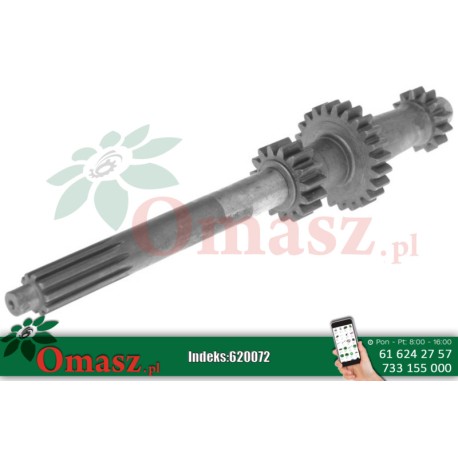 Wałek sprzęgłowy skrzyni biegów John Deere H33495
