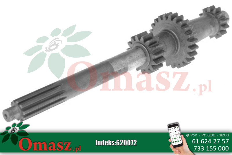 Wałek sprzęgłowy skrzyni biegów John Deere H33495