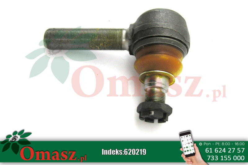 Końcówka drążka kierowniczego John Deere - przegub kulowy AL37523