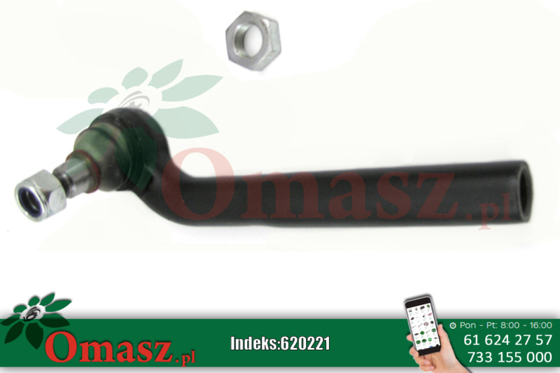 Końcówka drążka kierowniczego lewa John Deere - przegub kulowy AL58013