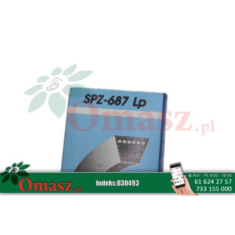 Pasek klinowy SPZ 687 Sanok