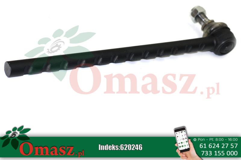 Końcówka drążka kierowniczego John Deere - przegub kulowy AL39024