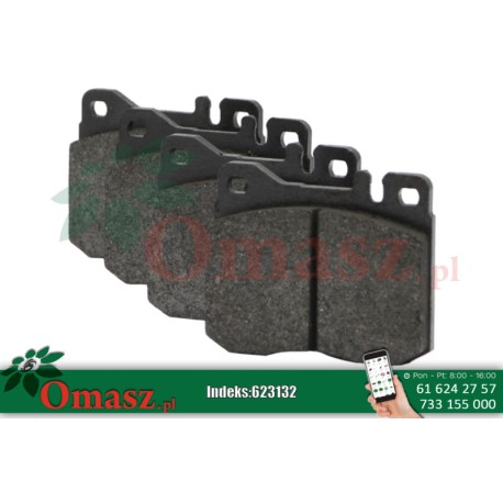 Zestaw klocków hamulcowych Deutz Fahr 37611