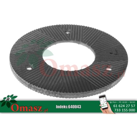 Tarcza metalowa mielna fi 250 Bąk 8101/02-003/0