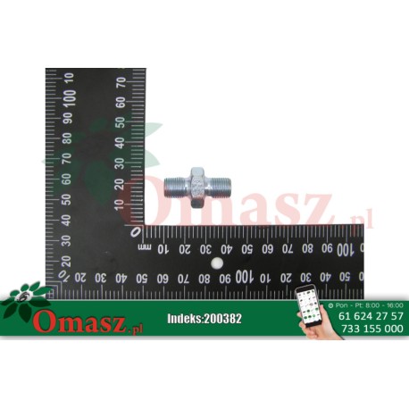 Złącze hydrauliczne BB 10*1/10*1