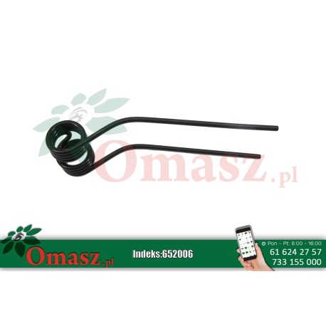 Palec sprężysty karuzeli Deutz Fahr 52516620057