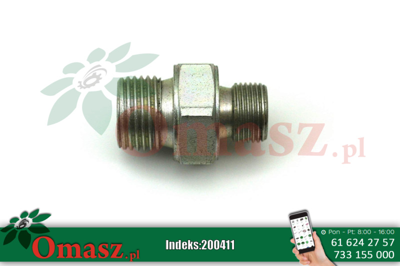 Złącze hydrauliczne BB 16,5/21 (3/8*1/2)