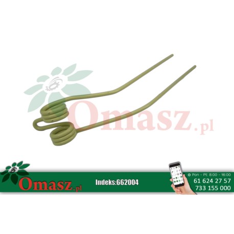 Palec karuzeli - zgrabiarki pokosu Krone prawy 525153662.0