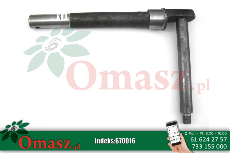 Oś przegubu podwójna kosiarka rotacyjna 5036/02-013/1