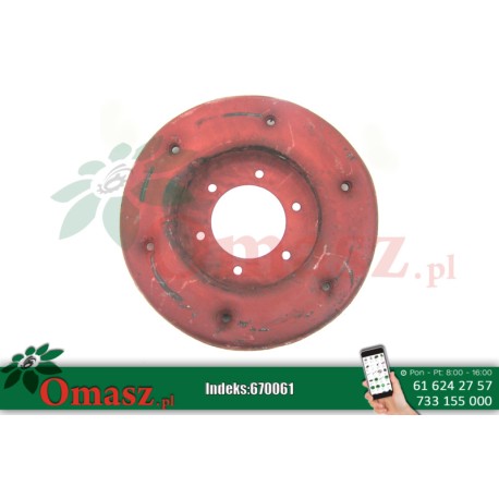 Talerz oporowy talerza ślizgowego Famarol 5036/01-034/0