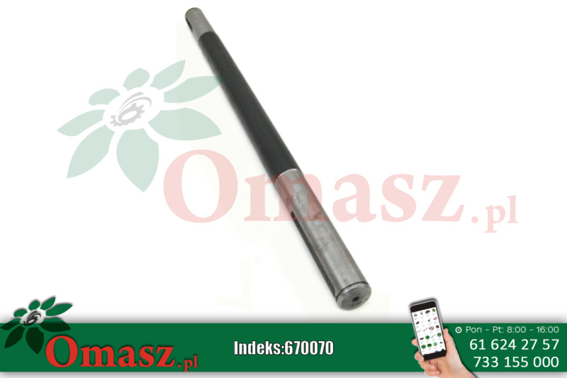 Wałek ułożyskowania bębna tnącego Famarol 5036/01-061