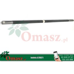 Wałek napędzający 100cm Kosiarki rotacyjnej 5036/01-035