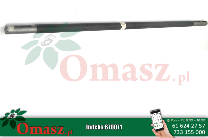 Wałek napędzający 100cm Kosiarki rotacyjnej 5036/01-035