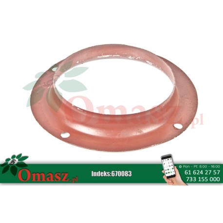 Pokrywa blaszana talerza oporowego bębna tnącego kosiarki rotacyjnej Z-036 5036/01-043/0