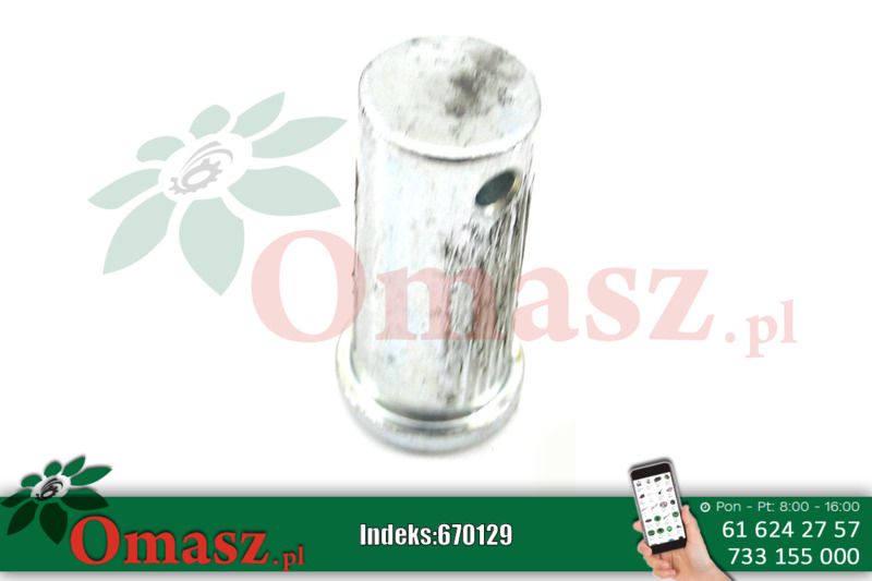 Sworzeń 25x55 kosiarki rotacyjnej 5036020476