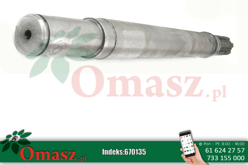 Wałek główny napędowy Famarol Meduza 5036/02-060
