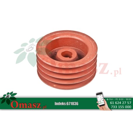 Koło pasowe małe Z010/1 38*73,5/25*55 Samasz
