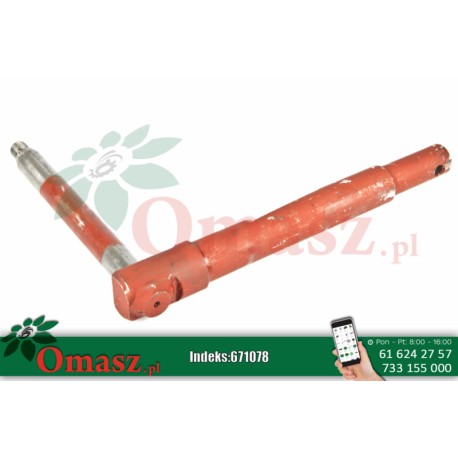 Oś przegubowa podwójna kątowa Samasz Z010 C103010300