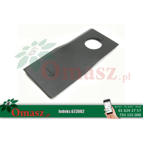 Nóż kosiarki rotacyjnej Famarol lewy BR108/49/3