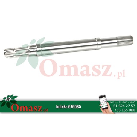 Wałek napędowy kosiarki rotacyjnej Czeskiej ZTR-165 5089/13-004