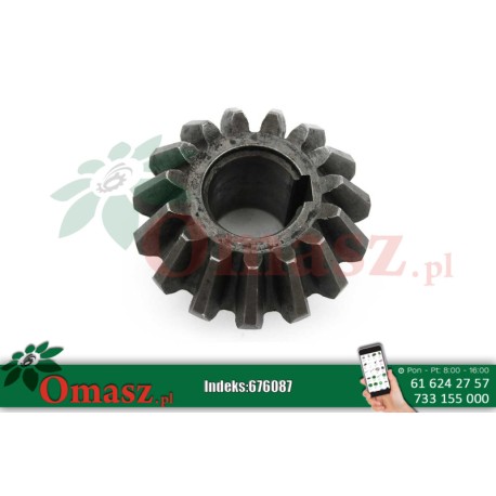 Koło zębate stożkowe kosiarka Mesko Z-133, z-15, otwór 25mm