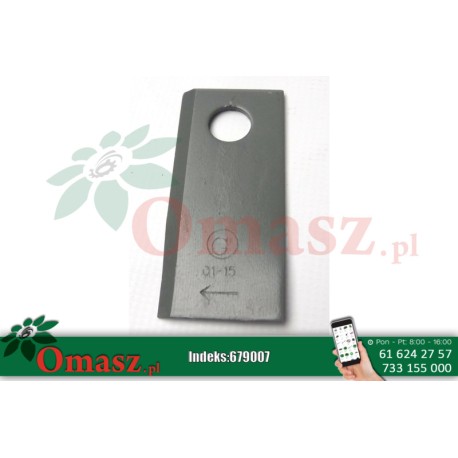 Nóż kosiarki rotacyjnej Fella prawy 525122330