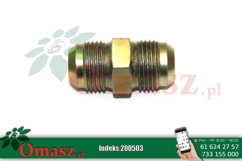 Złącze hydrauliczne UNF JIC/JIC BB 22'/22'