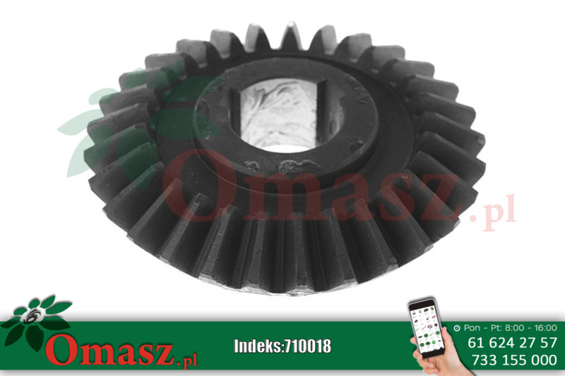 Koło przekładni rozrzutnika, Z-29, prostokątny otwór 42mm/12mm, wpust 2219/48-010/2