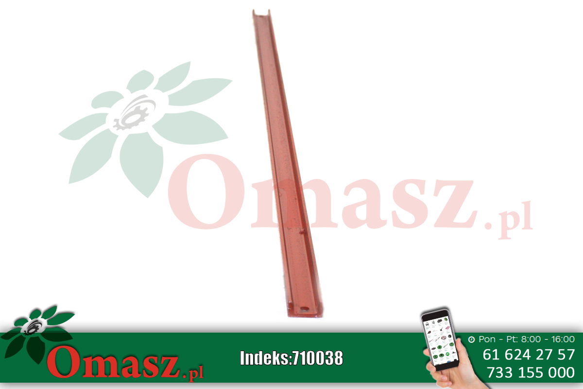 Listwa rozrzutnika długa z ceownika G05 2208/07-009/0