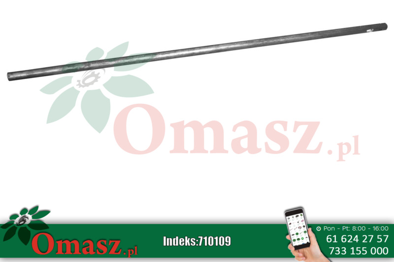 Wał tylny 188cm ciągnący 1 taśma 2208/07-011/0