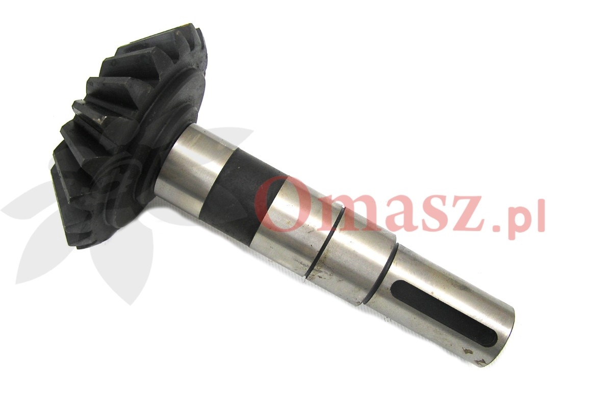 Wał z kołem Z-20 przekładni rozrzutnika 2208/03-002