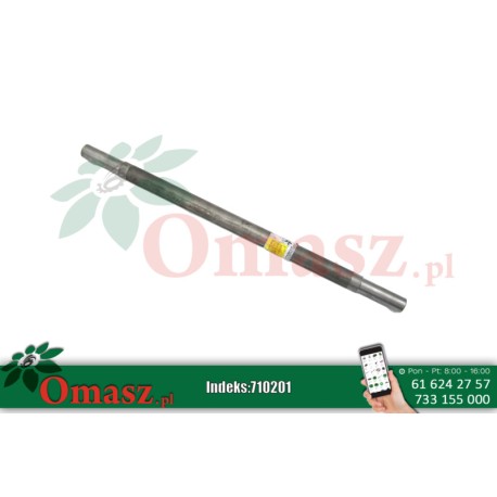 Wał napędu 73cm *30 wpust z 2 stron rozrzutnik obornika