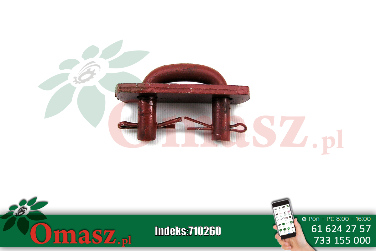 Ogniwo spinacza z nakładką kompletne - rozrzutnik obornika 2213/12-004/05