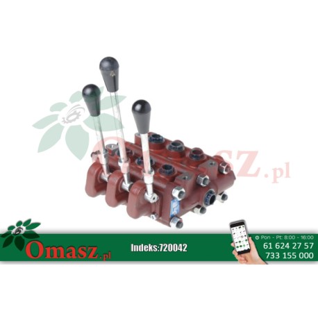 Rozdzielacz 3 sekcyjny 3RBS10 7214/07-502/0