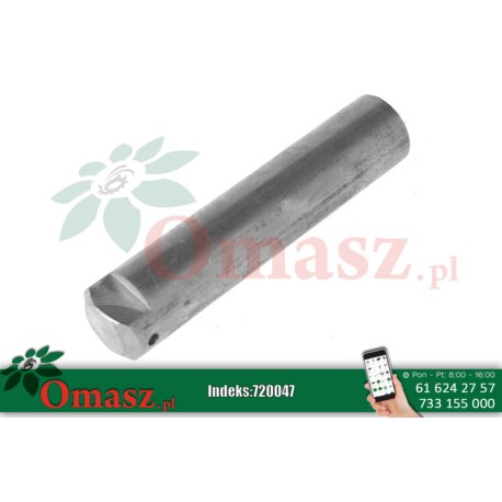 Sworzeń II z wcięciem 40*190mm Cyklop T-214/1 7214/09-020/4