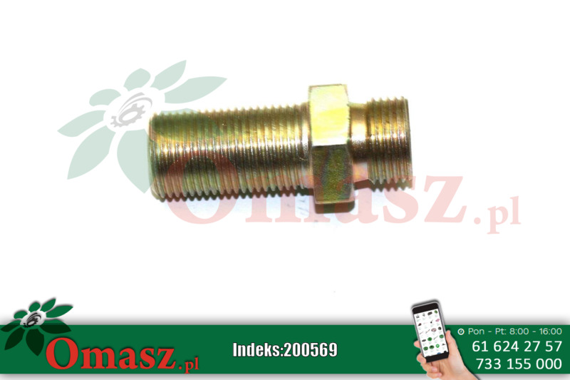 Złącze hydrauliczne BB 18/18 proste grodziowe