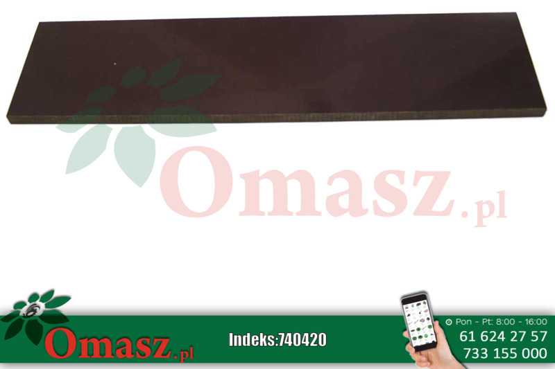 Łopatka WE 320,4x80x8