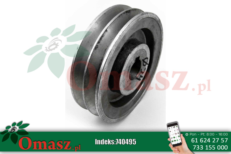Koło pasowe silnika 2,2 kW *24