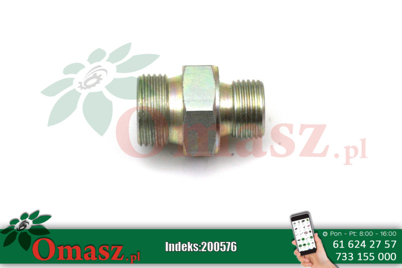 Złącze hydrauliczne BB 16,5/20 (3/8*20)
