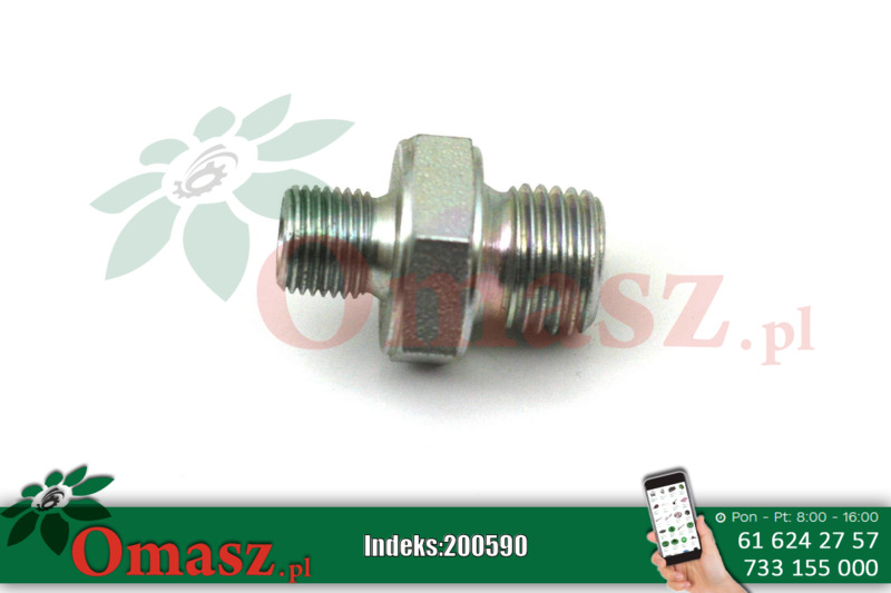 Złącze hydrauliczne BB 13/10*1 (1/4'-10*1)