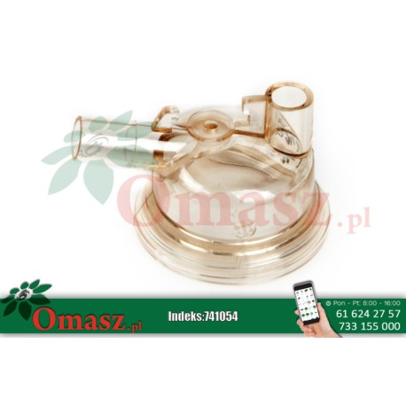 Korpus dolny kolektora niekompletny150ml DeLava J-150