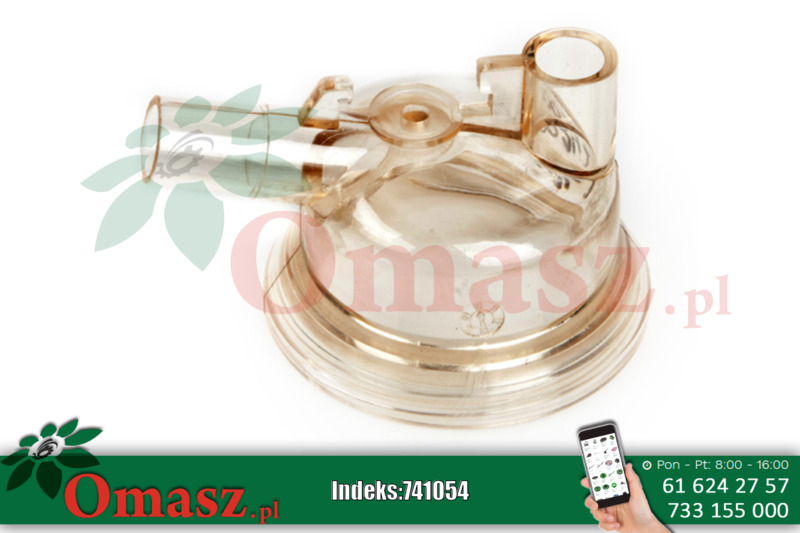 Korpus dolny kolektora niekompletny150ml DeLava J-150