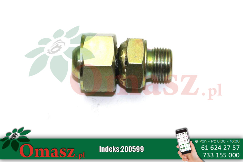 Złącze hydrauliczne AB 21/16,5 (1/2*3/8)