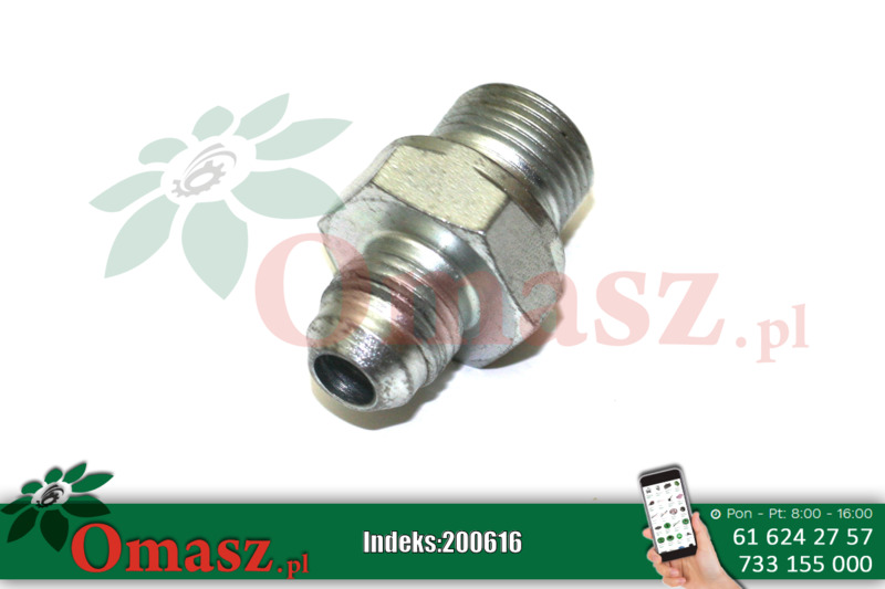 Złącze hydrauliczne UNF JIC BB 14,28/16,5