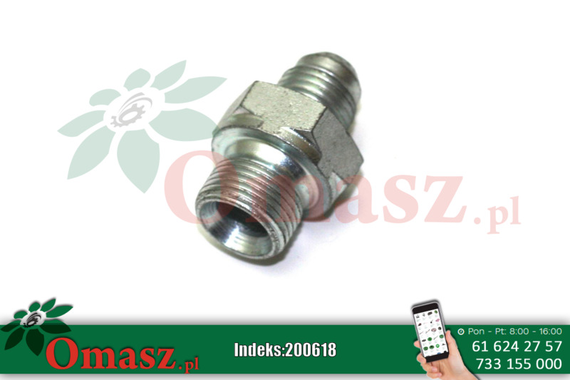Złącze hydrauliczne UNF JIC BB 14,28/16,5