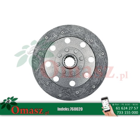 Tarcza sprzęgła Deutz Fahr 02309661